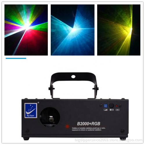 Big Dipper Betopper SevenStars Full-color animation laser with high quality laser diode bigdipper B2000+RGB laser